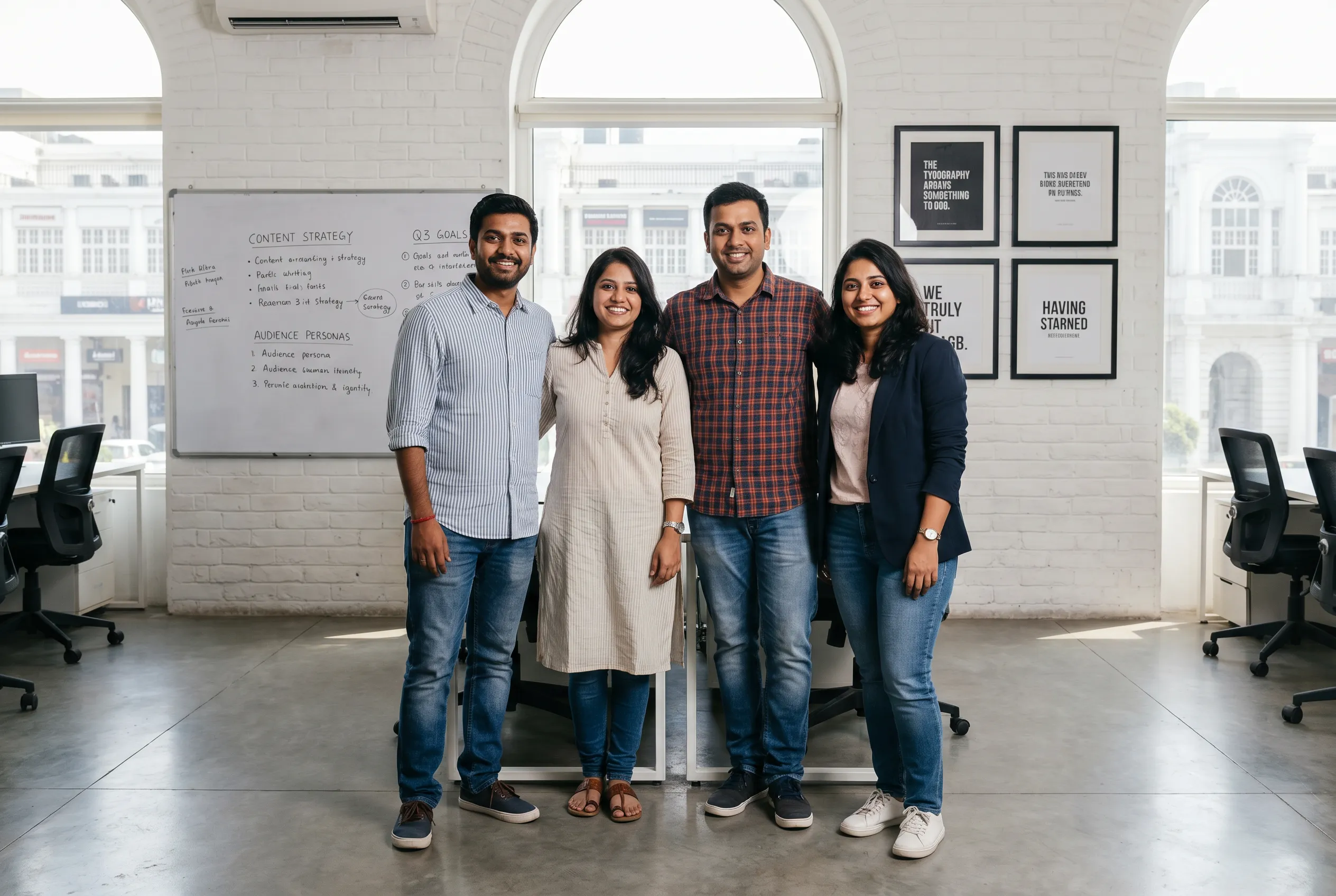 Anna 99 Words team working together